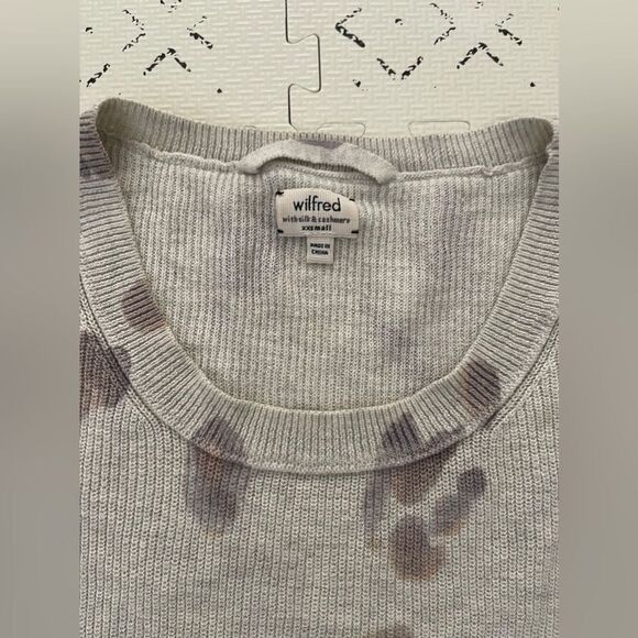 Aritzia Wilfred Balzac Sweater - Silk‎ and Cashmere Knit XXS - Picture 5 of 7